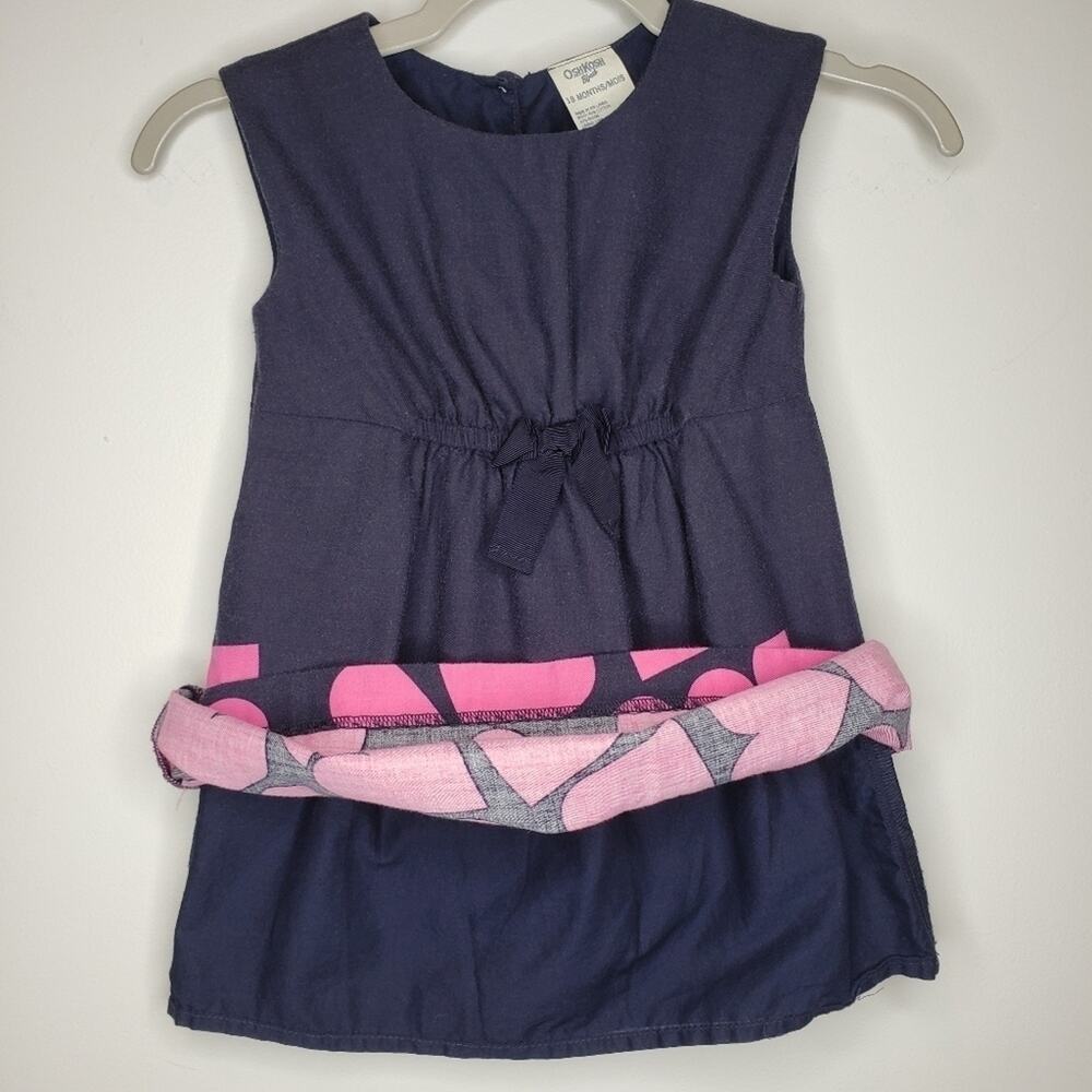 Oshkosh B'gosh Heart Dress 18 Months - Picture 6 of 7